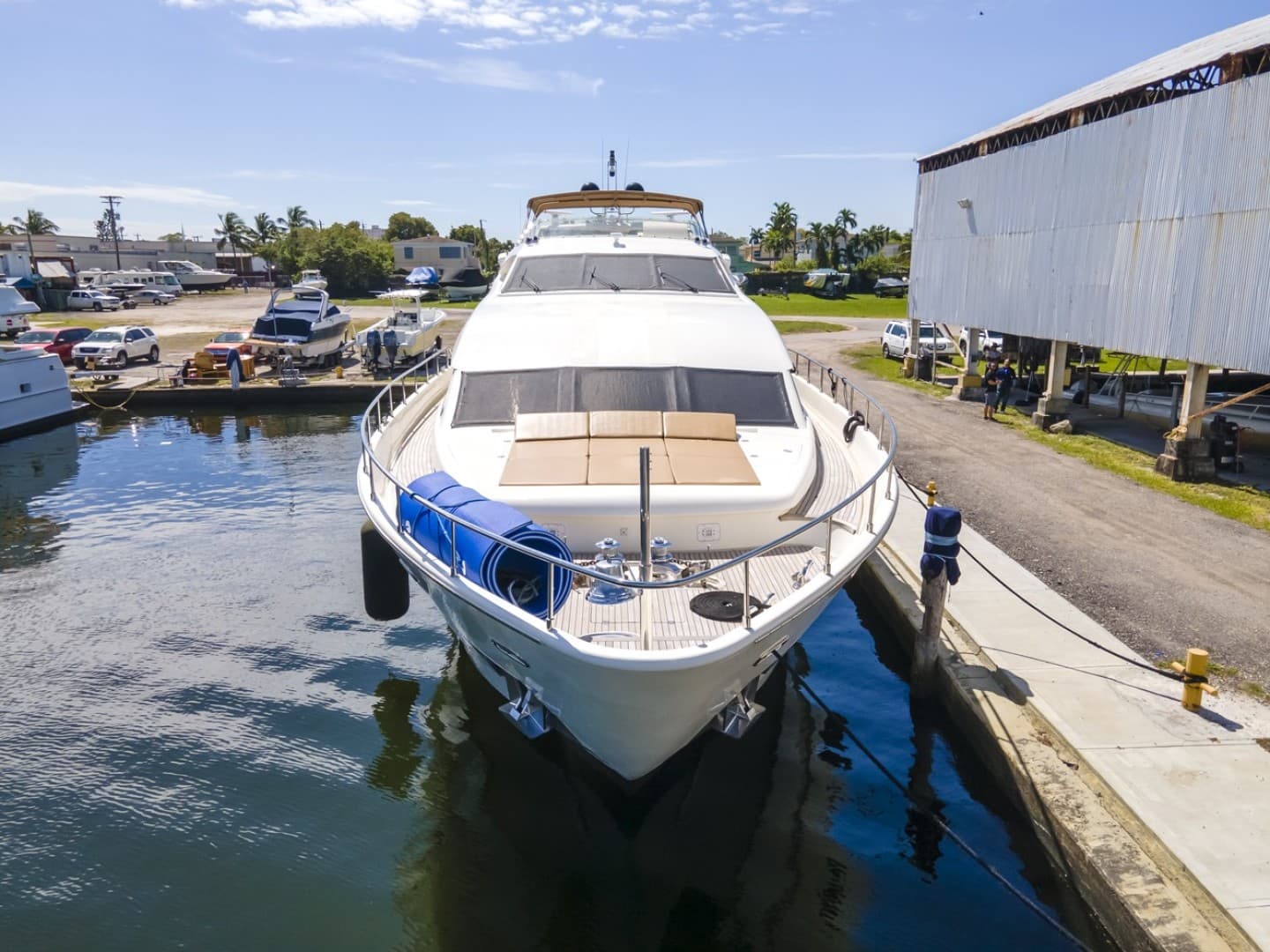 2000 Ferretti Yachts Custom Line 94' for Sale in Miami, Florida Flybridge 5