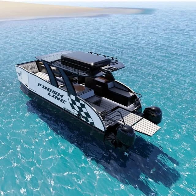 2026 Finish Line Boats 28 Escape Catamaran for Sale in Ho Chi Minh City, VN Power Catamarans 2