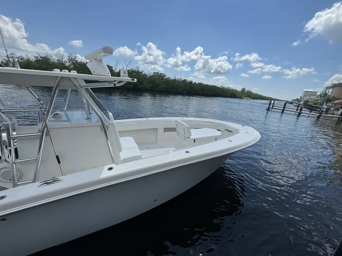 2013 Invincible 36 Open Fisherman for Sale in Cape Coral, Florida Center Console 4