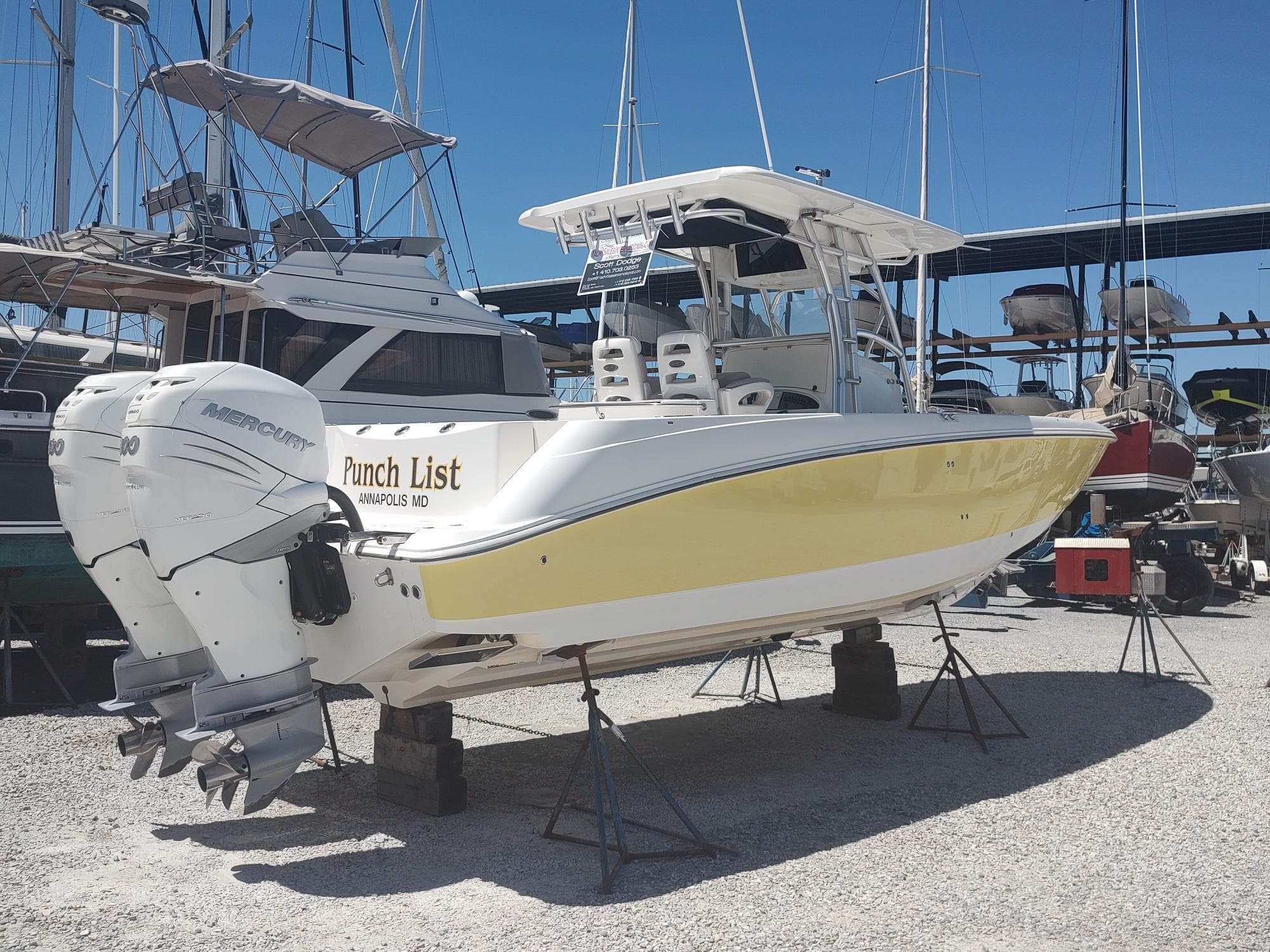 2006 Boston Whaler 320 Outrage in vendita a Annapolis, Maryland Center Console 2