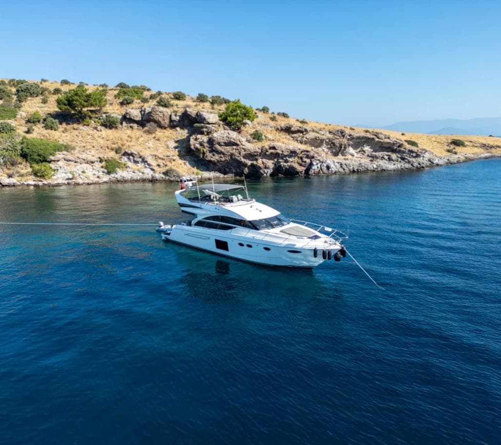 2017 Princess Yachts 60 for Sale in İzmir, TR Flybridge 2