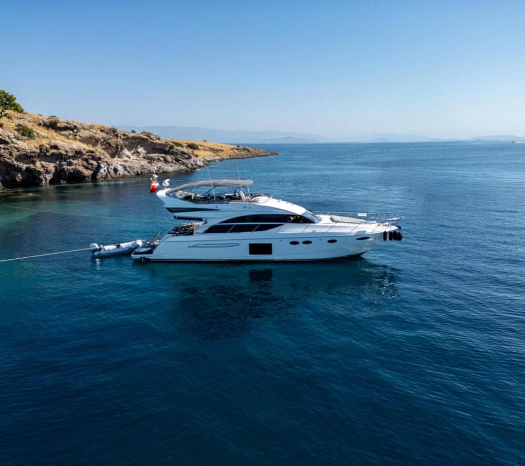 2017 Princess Yachts 60 for Sale in İzmir, TR Flybridge 3