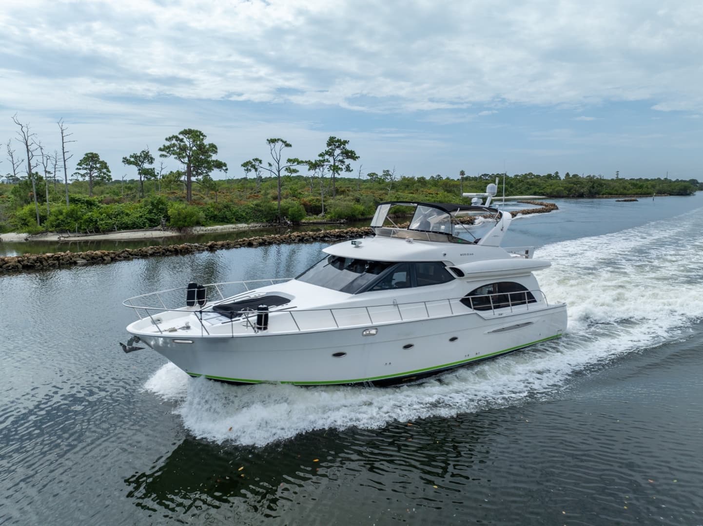 2008 Meridian 580 Pilothouse for Sale in Palm Beach Gardens, Florida Motor Yacht