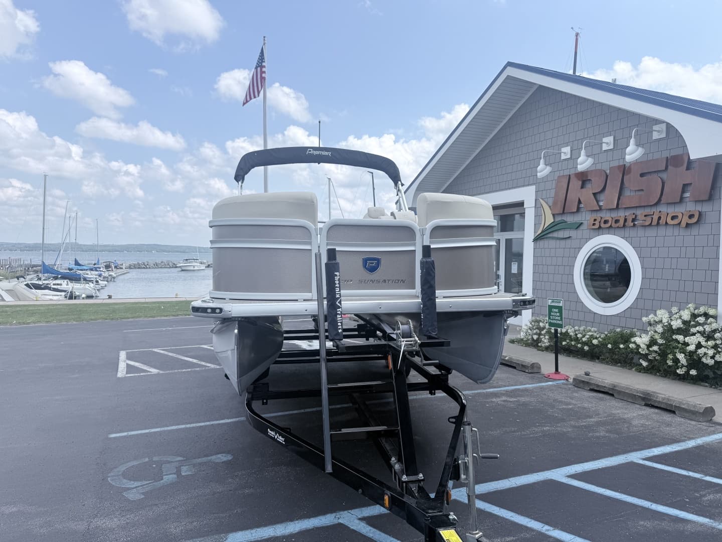 2023 Premier 210 Sunsation a la venta en Charlevoix, Michigan Pontoon Boats 4
