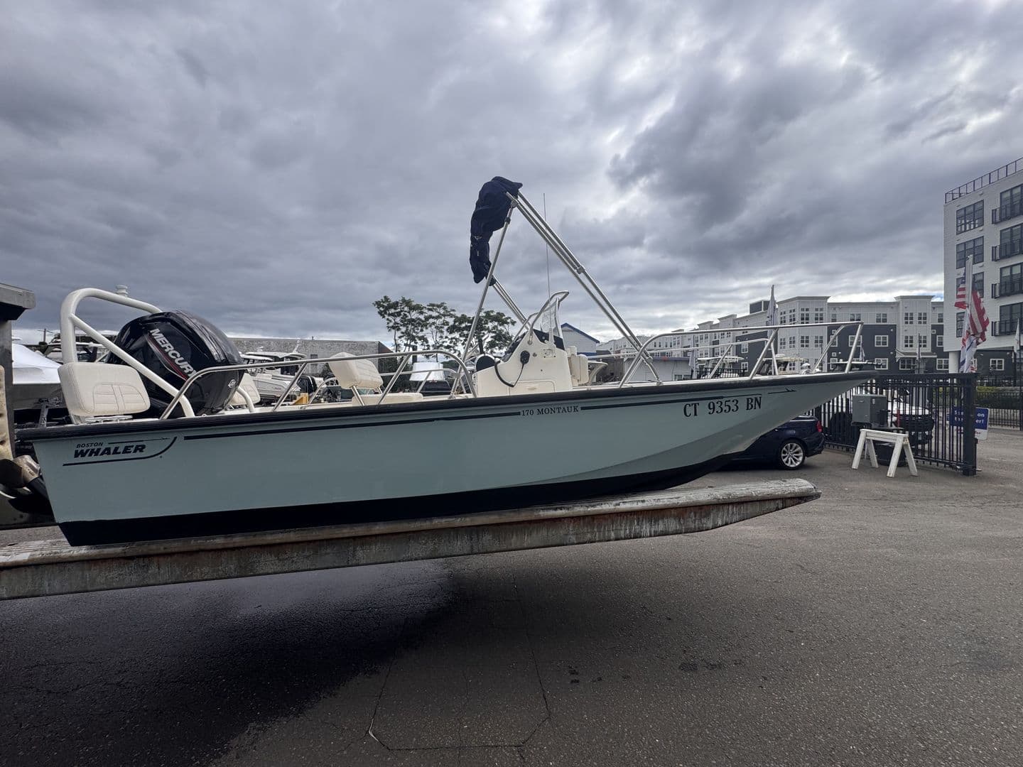 2022 Boston Whaler 170 Montauk zum Verkauf in Norwalk, CT Center Console 4