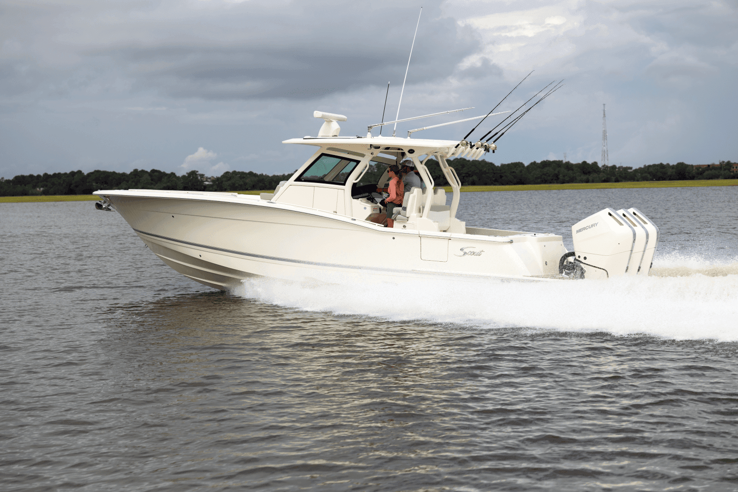 2027 Scout Boats 357 LXF zum Verkauf in Key Largo, FL Center Console 3