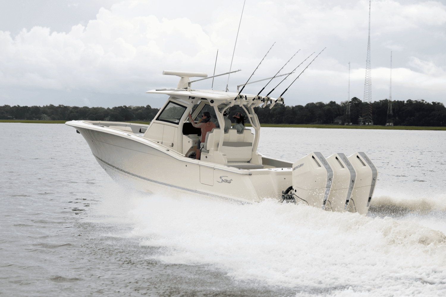 2027 Scout Boats 357 LXF zum Verkauf in Key Largo, FL Center Console 5