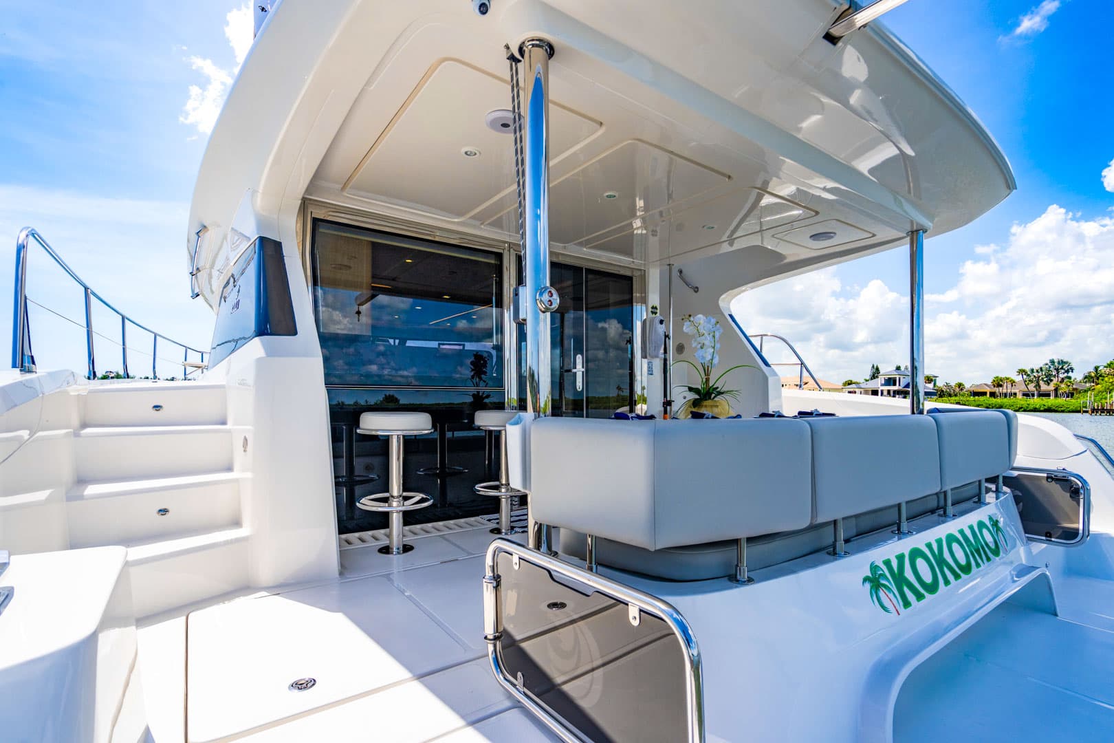 2024 Aquila 42 Yacht ausgestellt in Vero Beach, Florida Power Catamarans 5