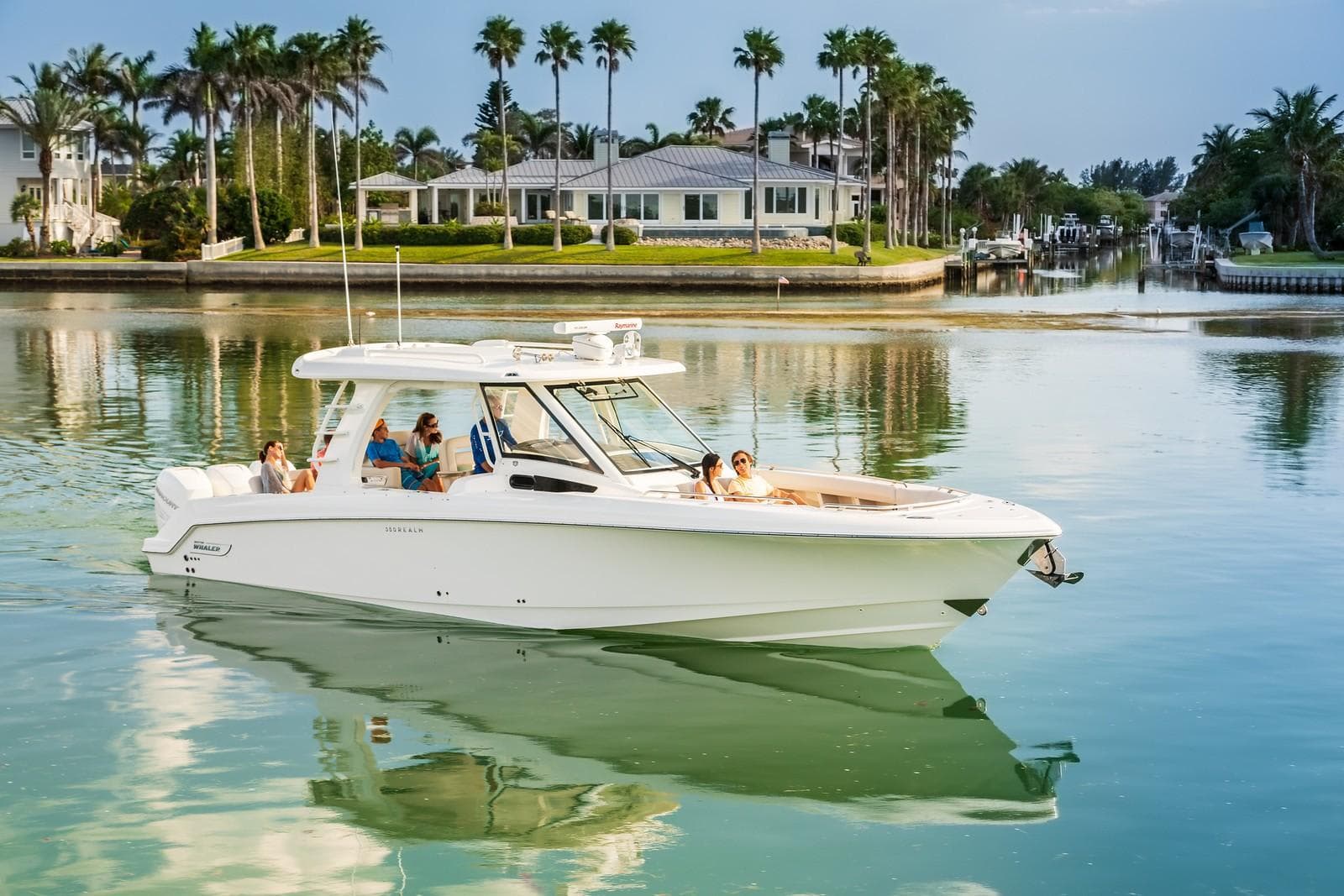 2027 Boston Whaler 350 Realm for Sale in Quincy, MA Bowrider 4