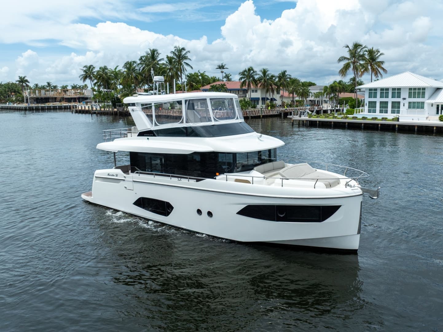 2022 Absolute Navetta 52 for Sale in Fort Lauderdale, Florida Flybridge