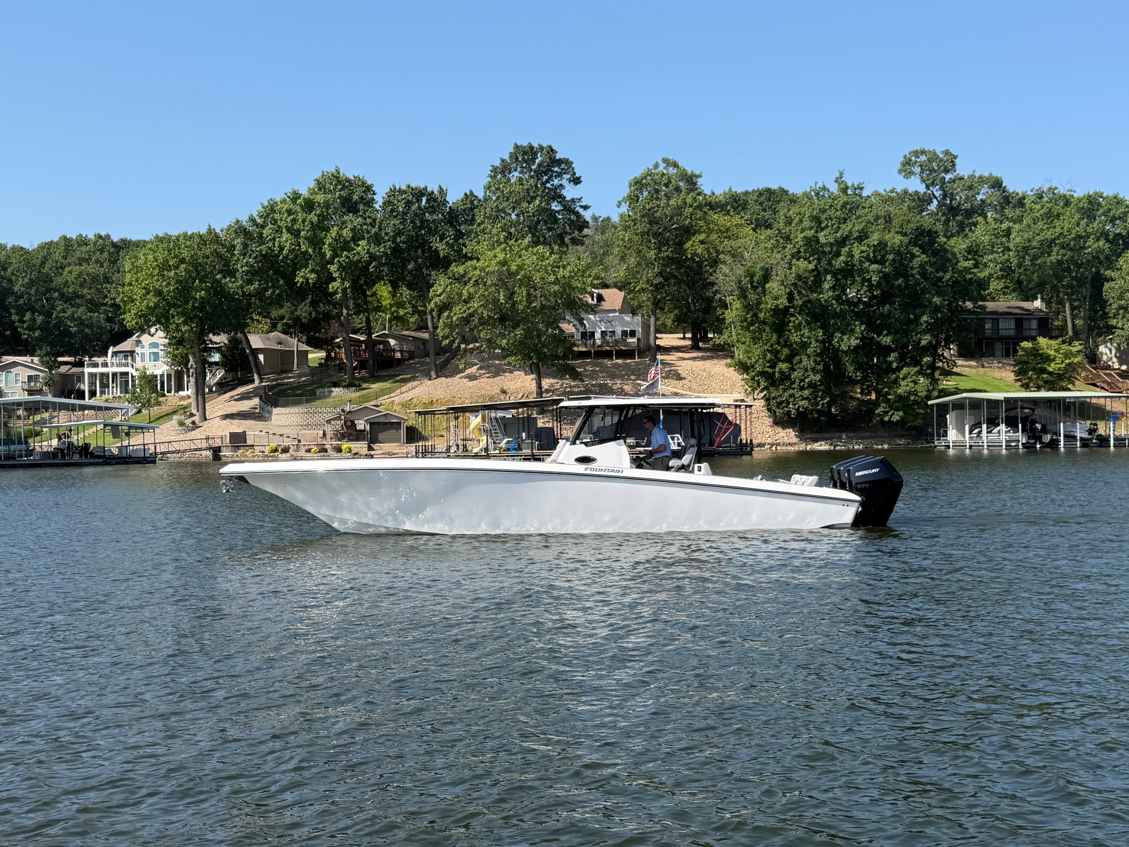 2025 Fountain Powerboats 38SC for Sale in Osage Beach, MO Center Console 3