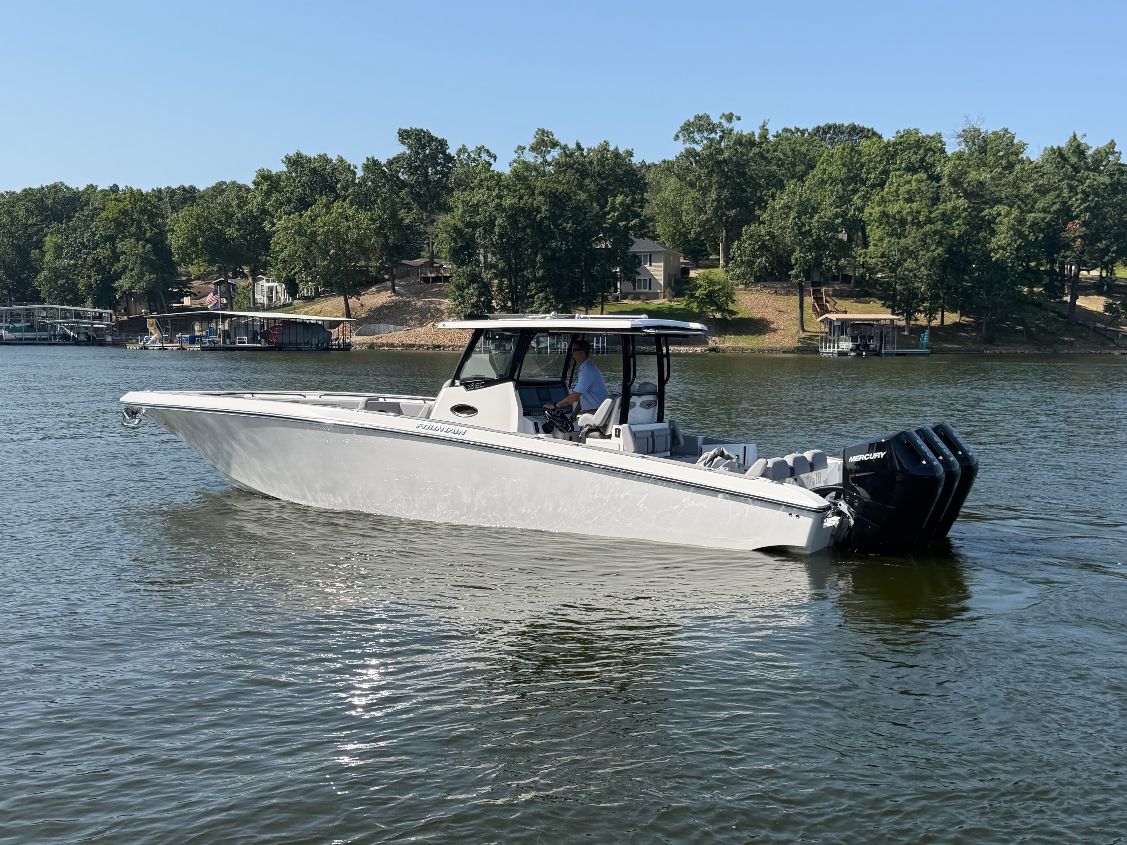 2025 Fountain Powerboats 38SC for Sale in Osage Beach, MO Center Console 5