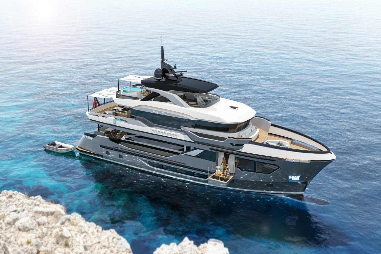 2026 AvA Yachts Kando 110 for Sale in Antalya, TR Megayacht