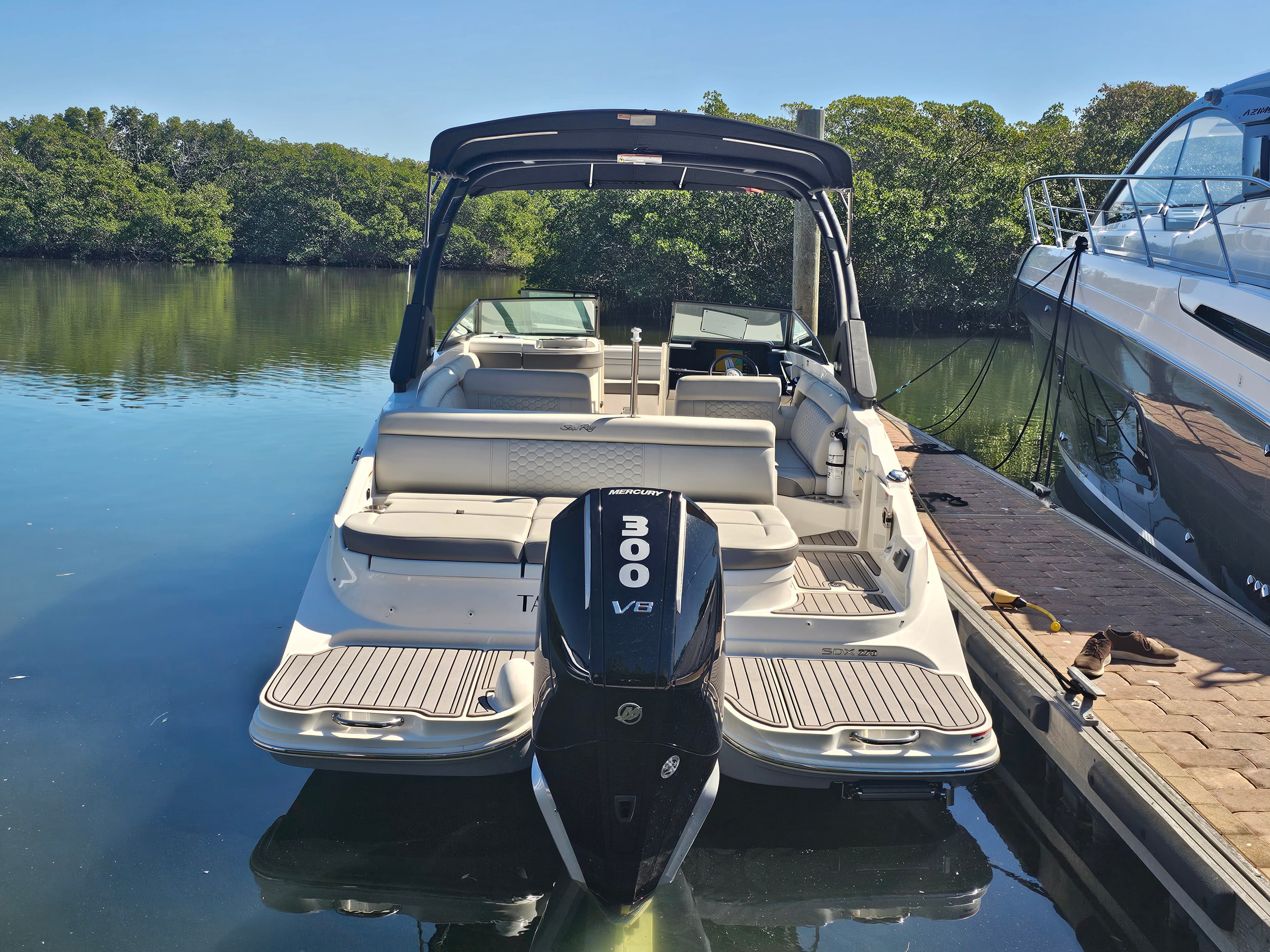 2024 Sea Ray SDX 270 Outboard in vendita a Clearwater, Florida Bowrider 3