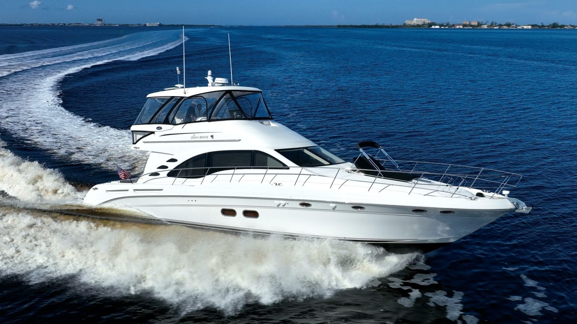 2007 Sea Ray 580 Sedan Bridge for Sale in Miami Beach, Florida Flybridge