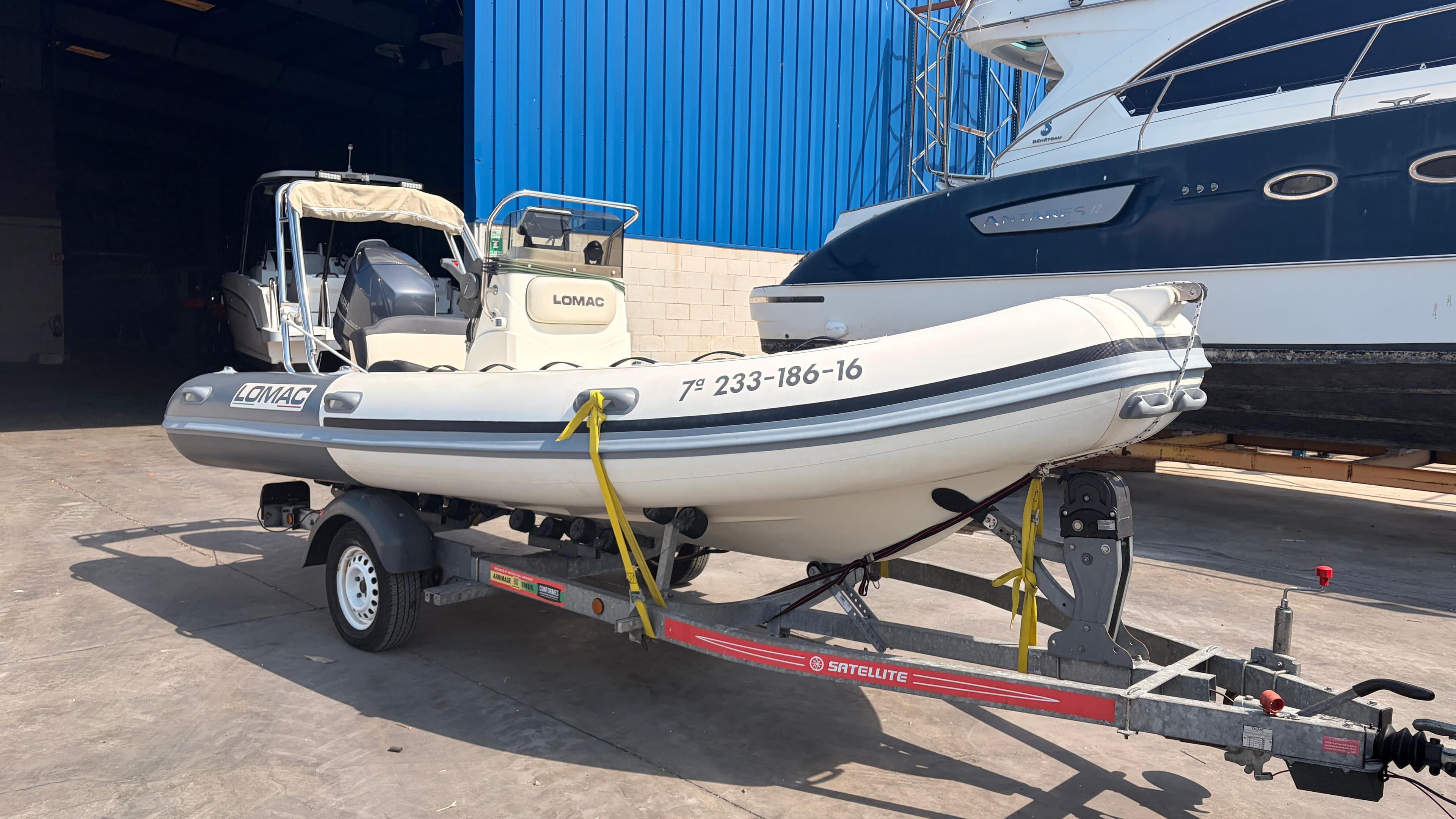 2016 Lomac 520 zum Verkauf in Viladamat, ES RIB (Rigid Inflatable)