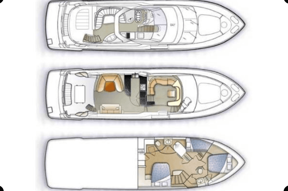 2005 Carver 56 Voyager te koop in Fort Lauderdale, Florida Cruiser 3