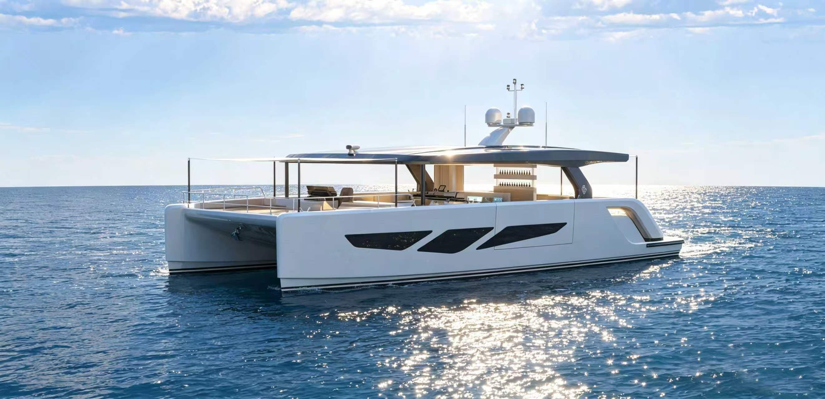 2026 Diamond Yachts P55 Power Catamaran a la venta en Fort Lauderdale, Florida Power Catamarans 3