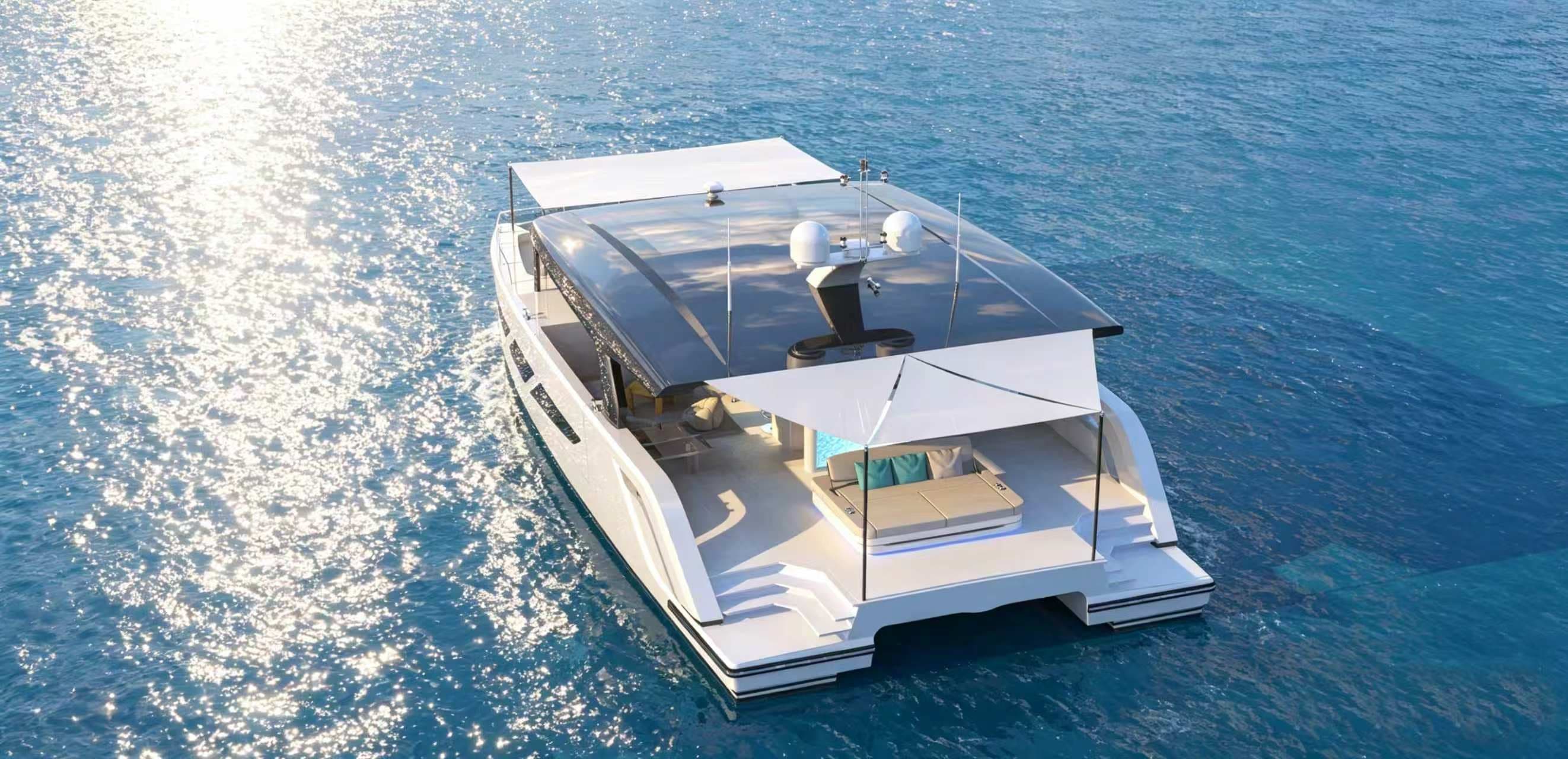 2026 Diamond Yachts P55 Power Catamaran a la venta en Fort Lauderdale, Florida Power Catamarans 4