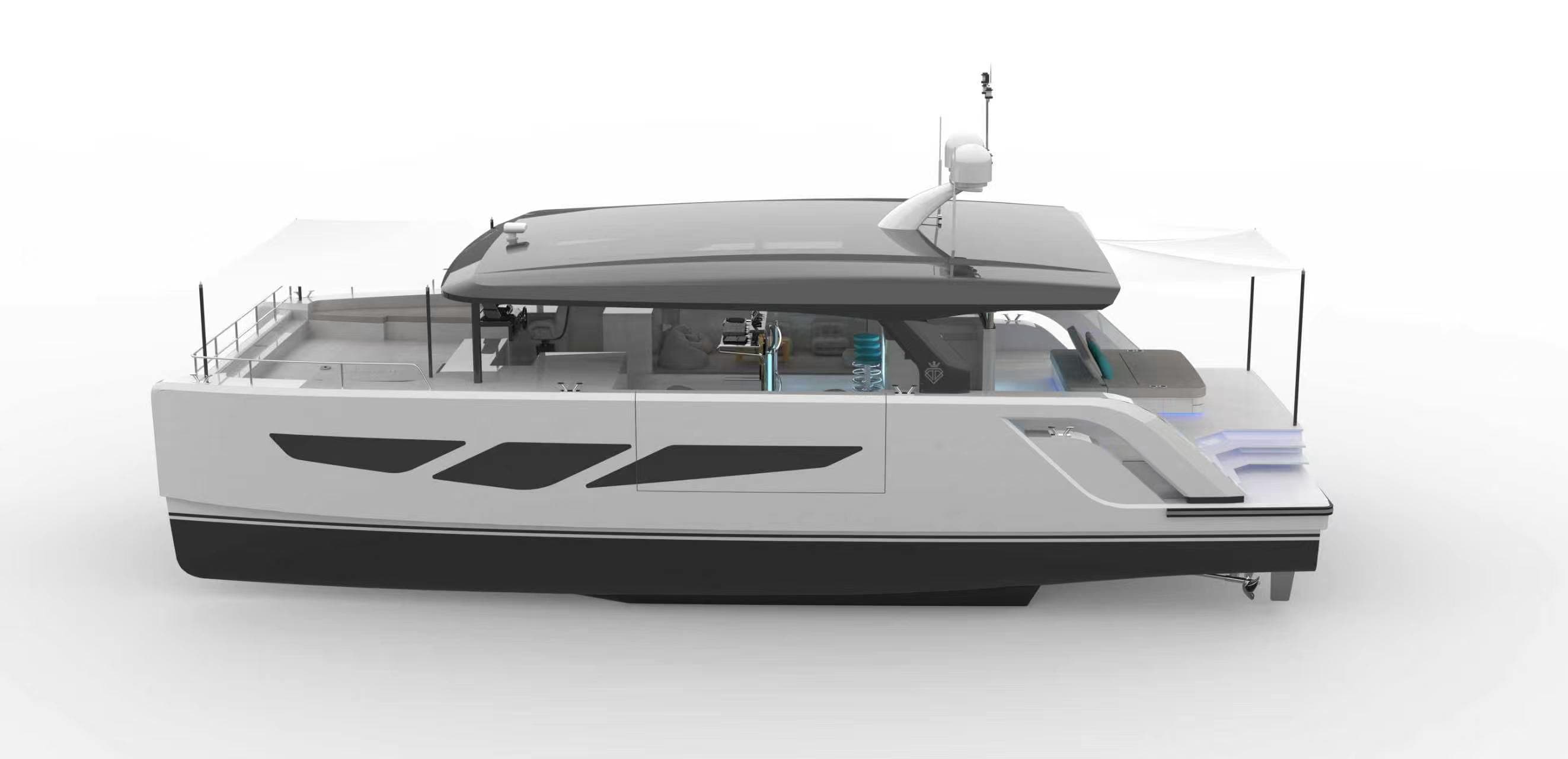 2026 Diamond Yachts P55 Power Catamaran a la venta en Fort Lauderdale, Florida Power Catamarans 5