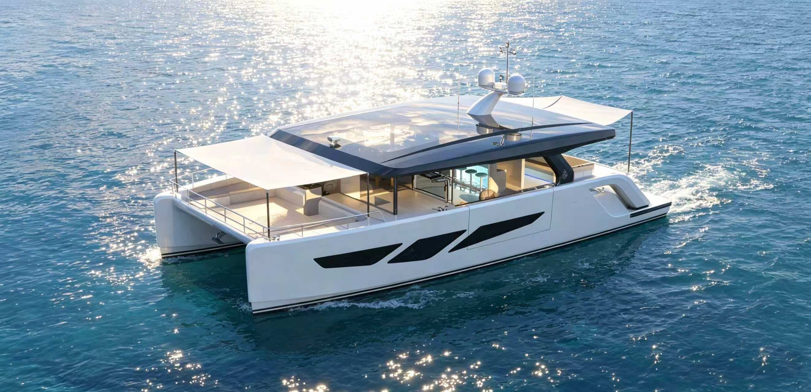 2027 Diamond Yachts P55 Power Catamaran te koop in Fort Lauderdale, Florida Power Catamarans