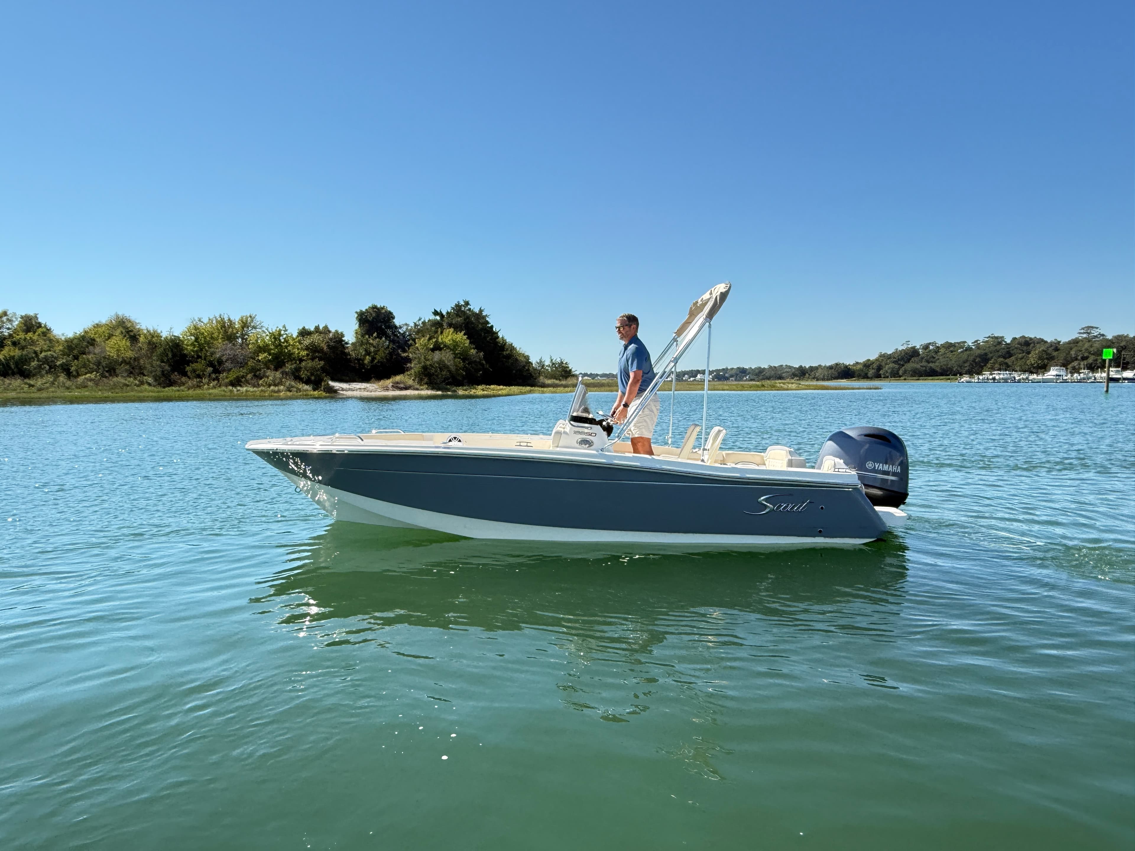 2027 Scout Boats 188 Sport Dorado in vendita a Wrightsville Beach, North Carolina Dual Console 4