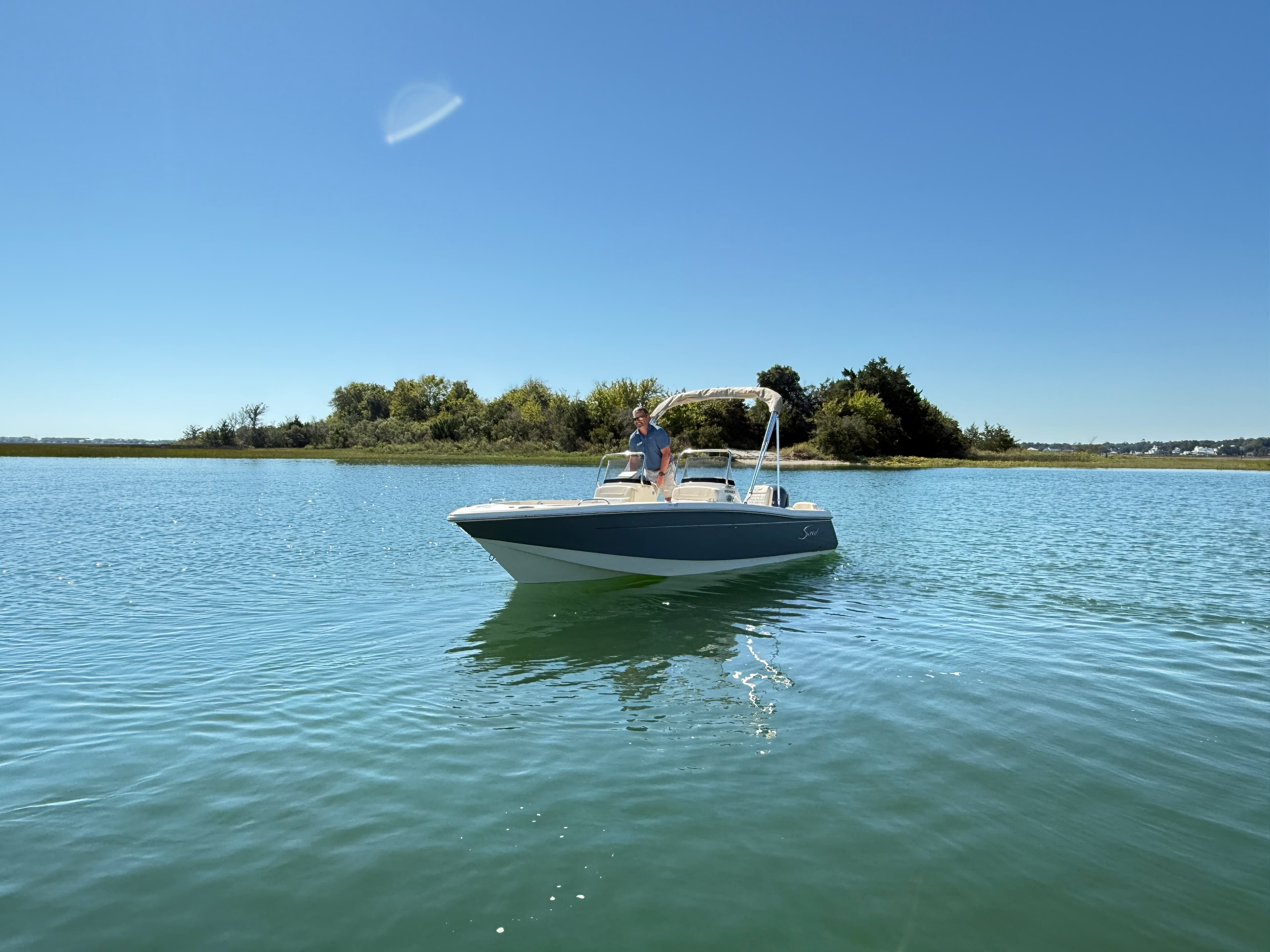 2027 Scout Boats 188 Sport Dorado in vendita a Wrightsville Beach, North Carolina Dual Console 5