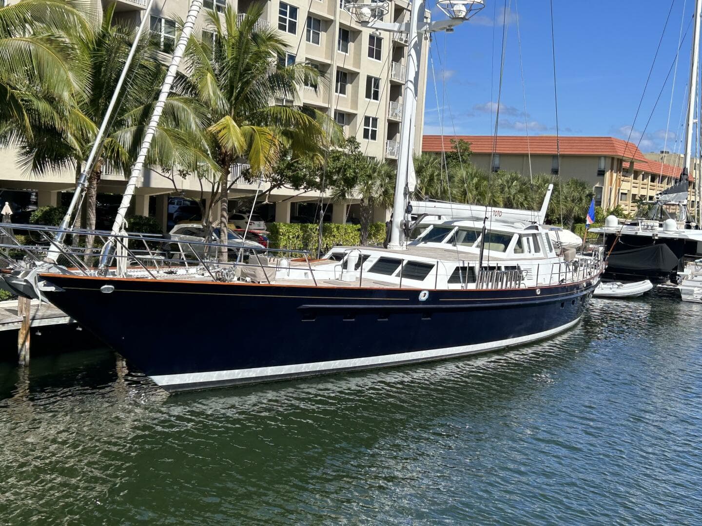 1983 Palmer Johnson 110 Cruising Sloop for Sale in Fort Lauderdale, Florida Sloop 2