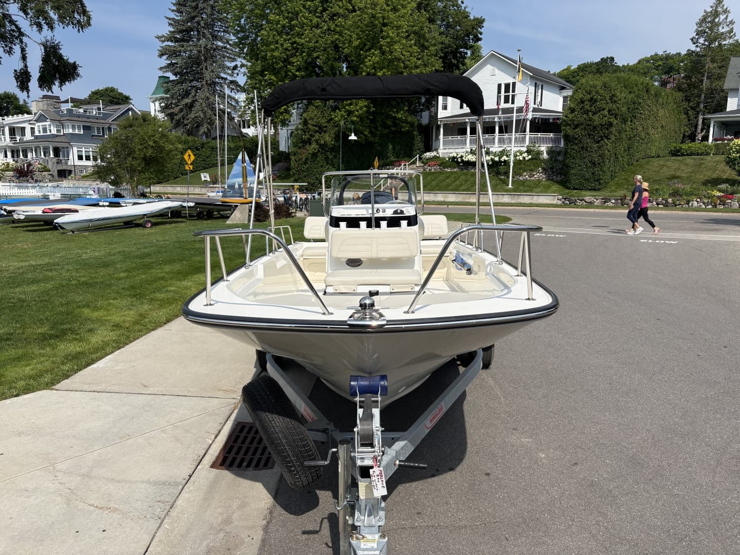 2024 Boston Whaler 170 Montauk in vendita a Harbor Springs, Michigan Center Console 4