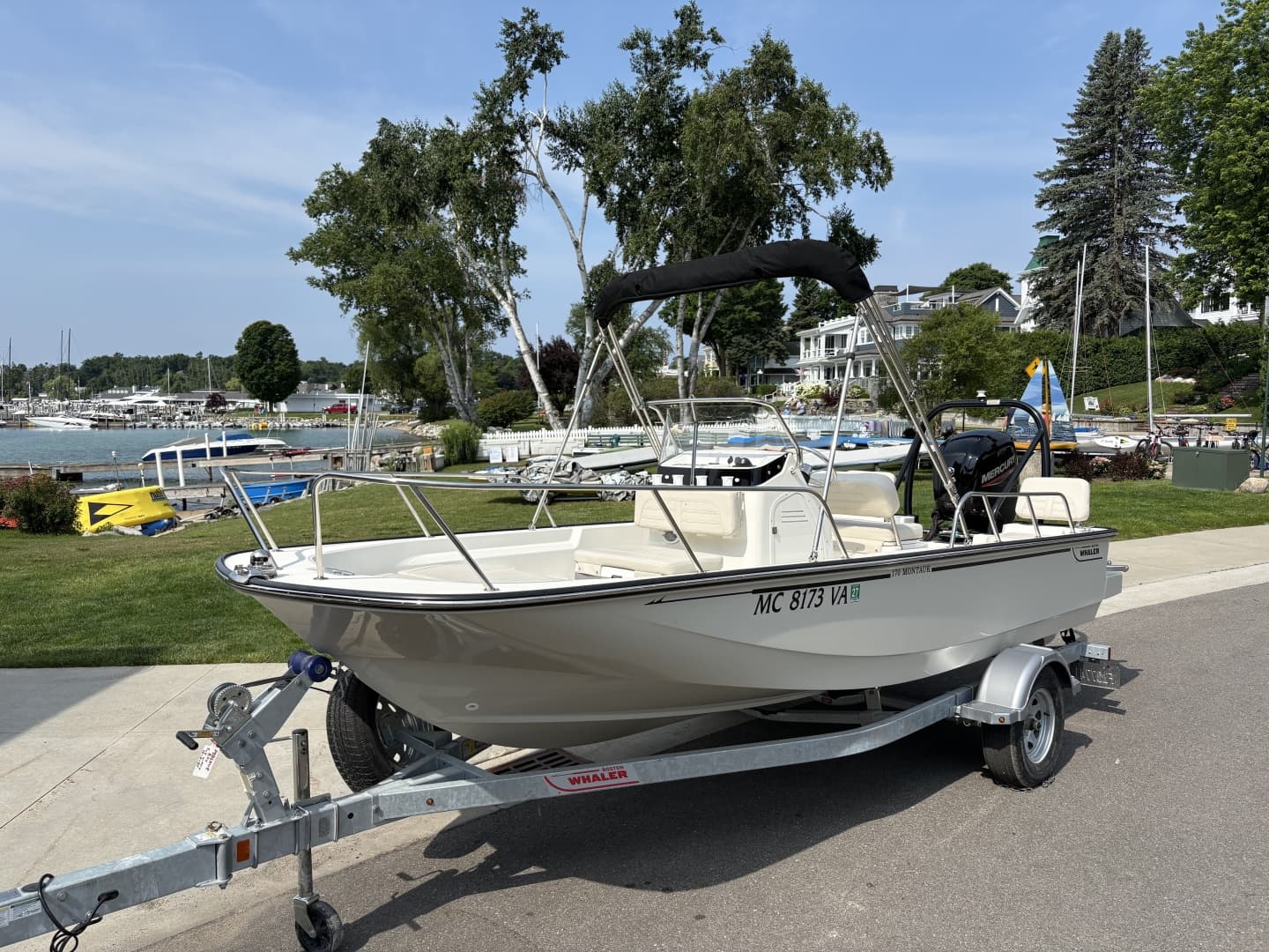 2024 Boston Whaler 170 Montauk in vendita a Harbor Springs, Michigan Center Console 5