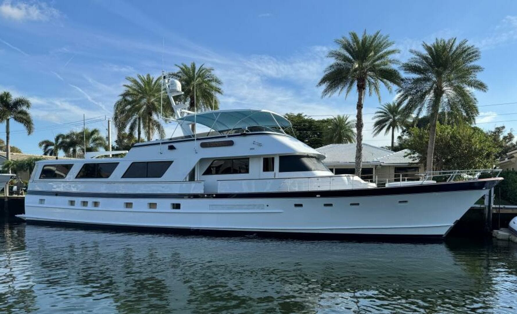 1986 Burger Boats 87 Flush Deck zum Verkauf in Ft. Lauderdale, Florida Motor Yacht