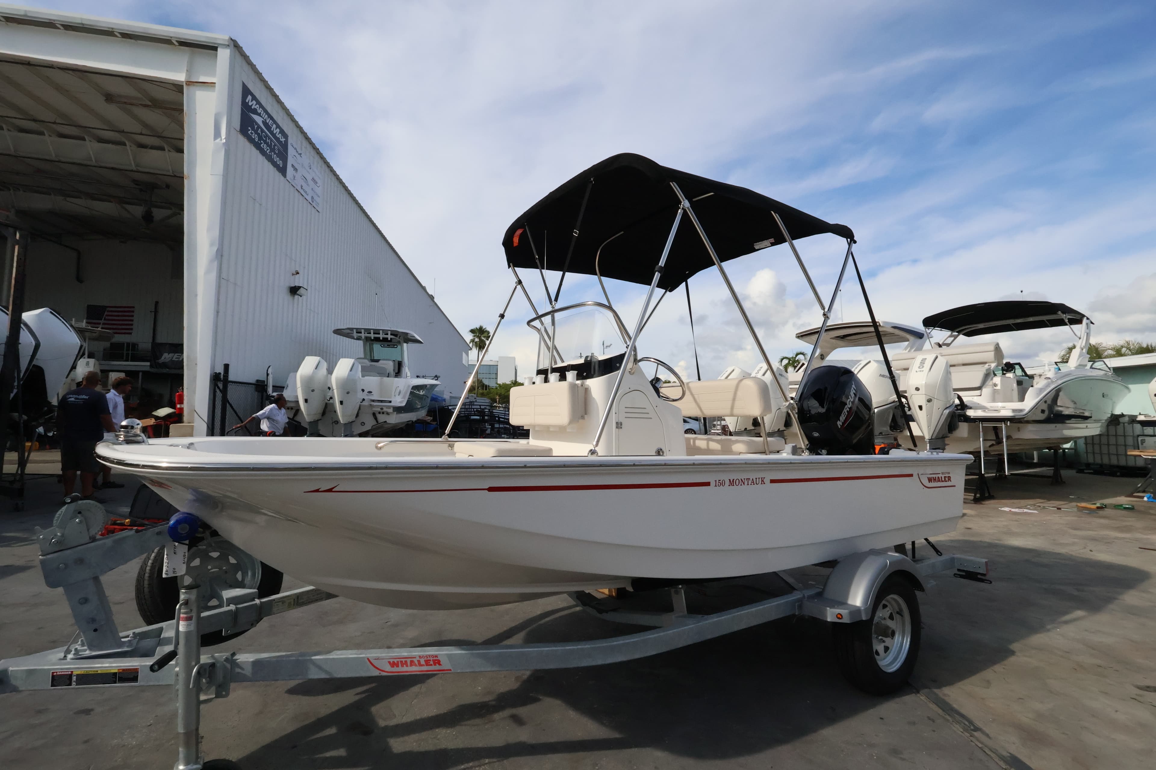 2027 Boston Whaler 150 Montauk for Sale in Naples, Florida Center Console