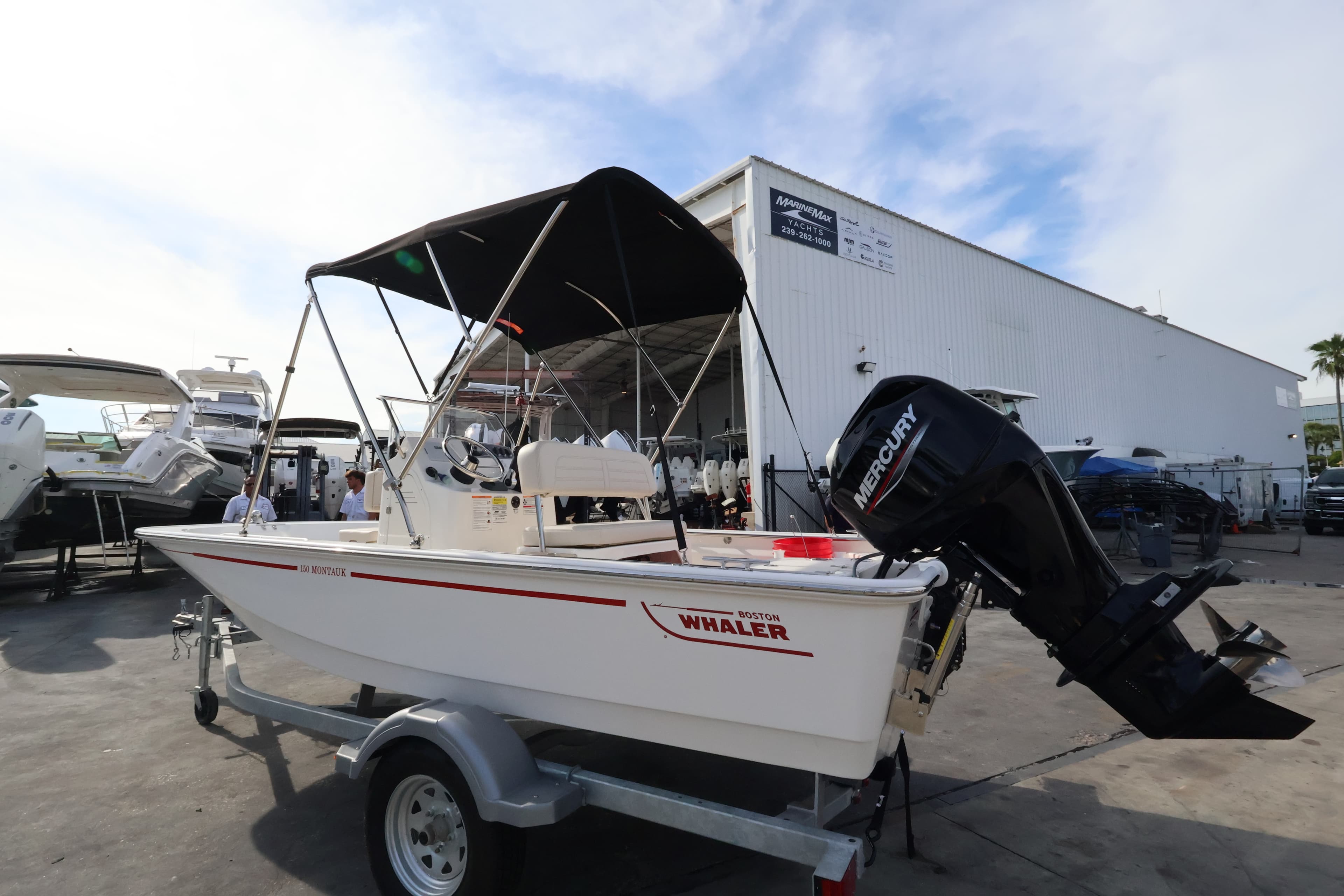 2027 Boston Whaler 150 Montauk for Sale in Naples, Florida Center Console 3
