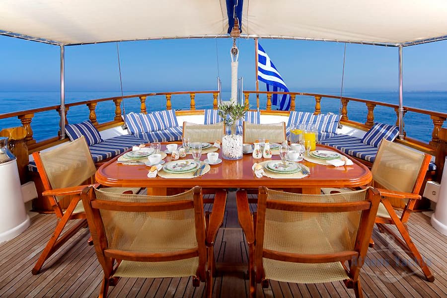 1993 Hellenic Shipyards S.A. Greek Shipyard 104ft Custom Wooden Motor Sailer for Sale in Athens, GR Ketch 2