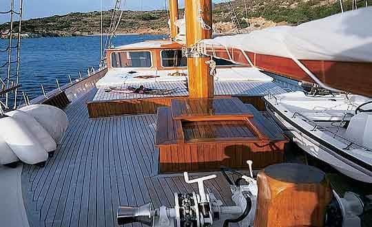 1993 Hellenic Shipyards S.A. Greek Shipyard 104ft Custom Wooden Motor Sailer for Sale in Athens, GR Ketch 5