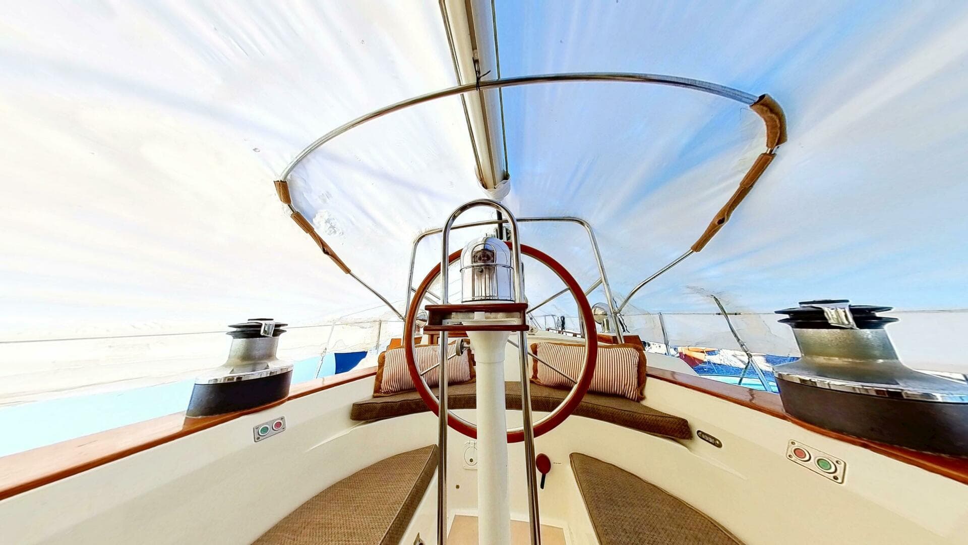 1984 Shannon Aegan 51 for Sale in Annapolis, Maryland Center Cockpit 4