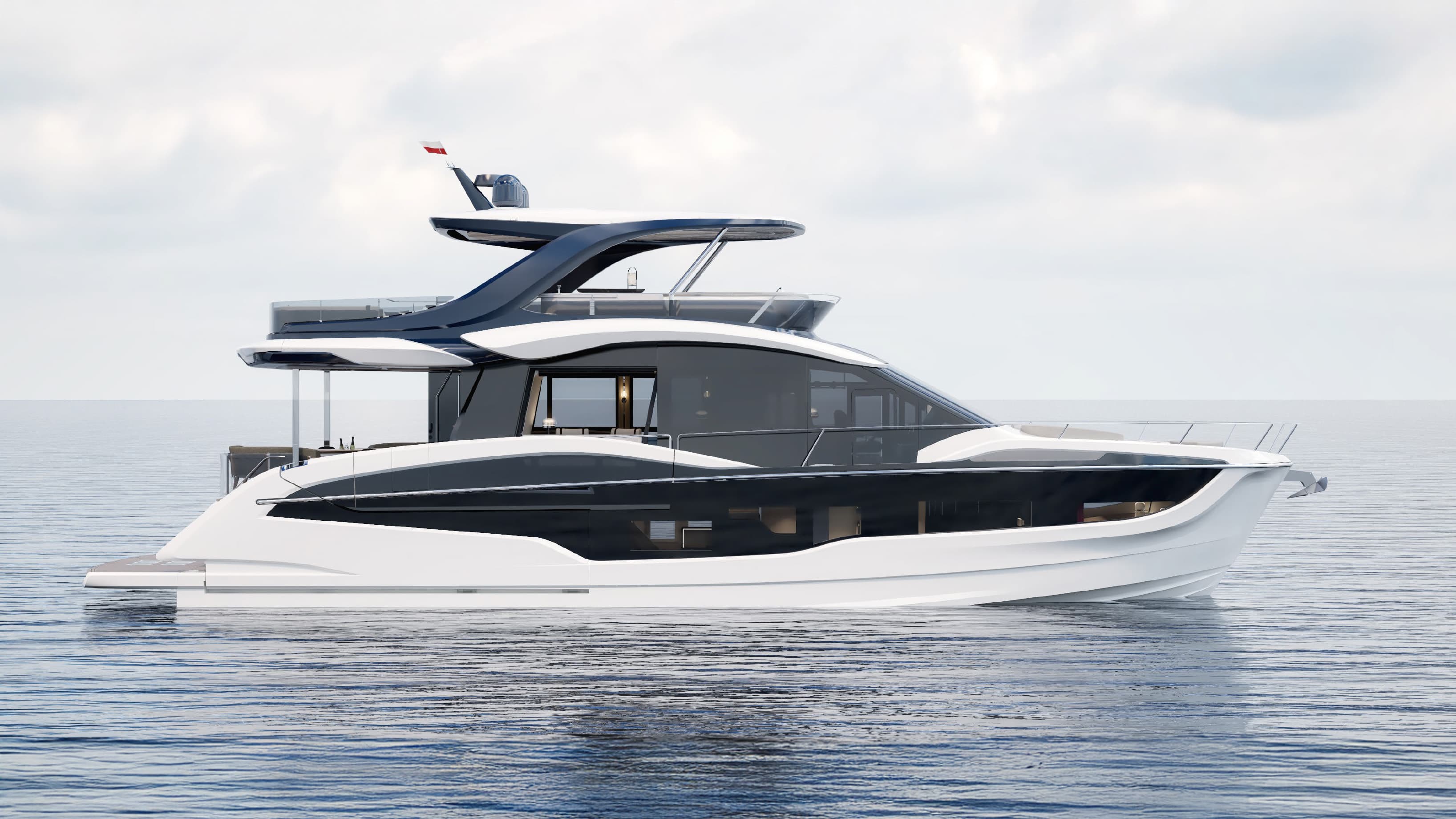 2027 Galeon Yachts 620 Fly in vendita a Pompano Beach, Florida Flybridge