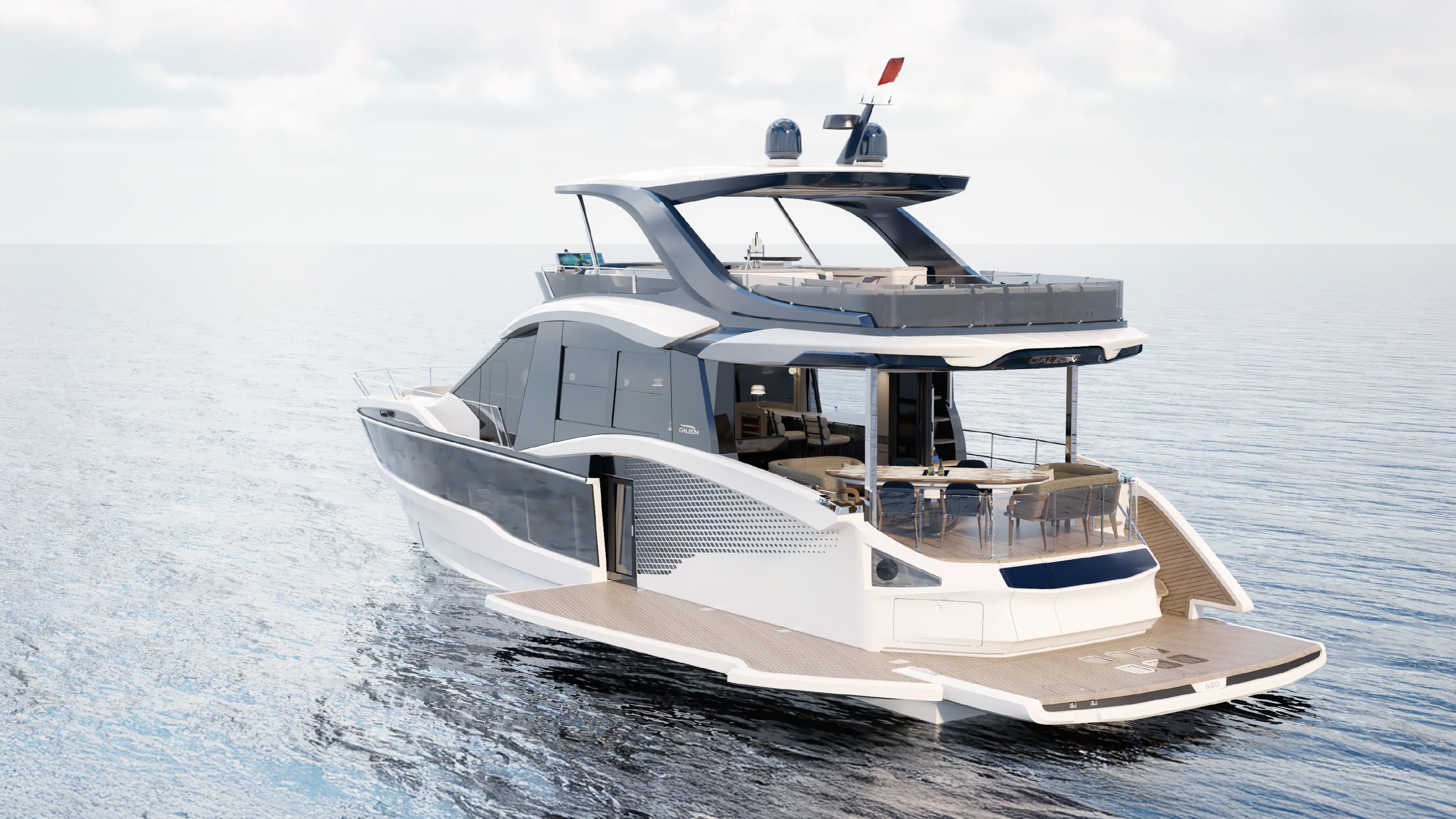 2027 Galeon Yachts 620 Fly in vendita a Pompano Beach, Florida Flybridge 4