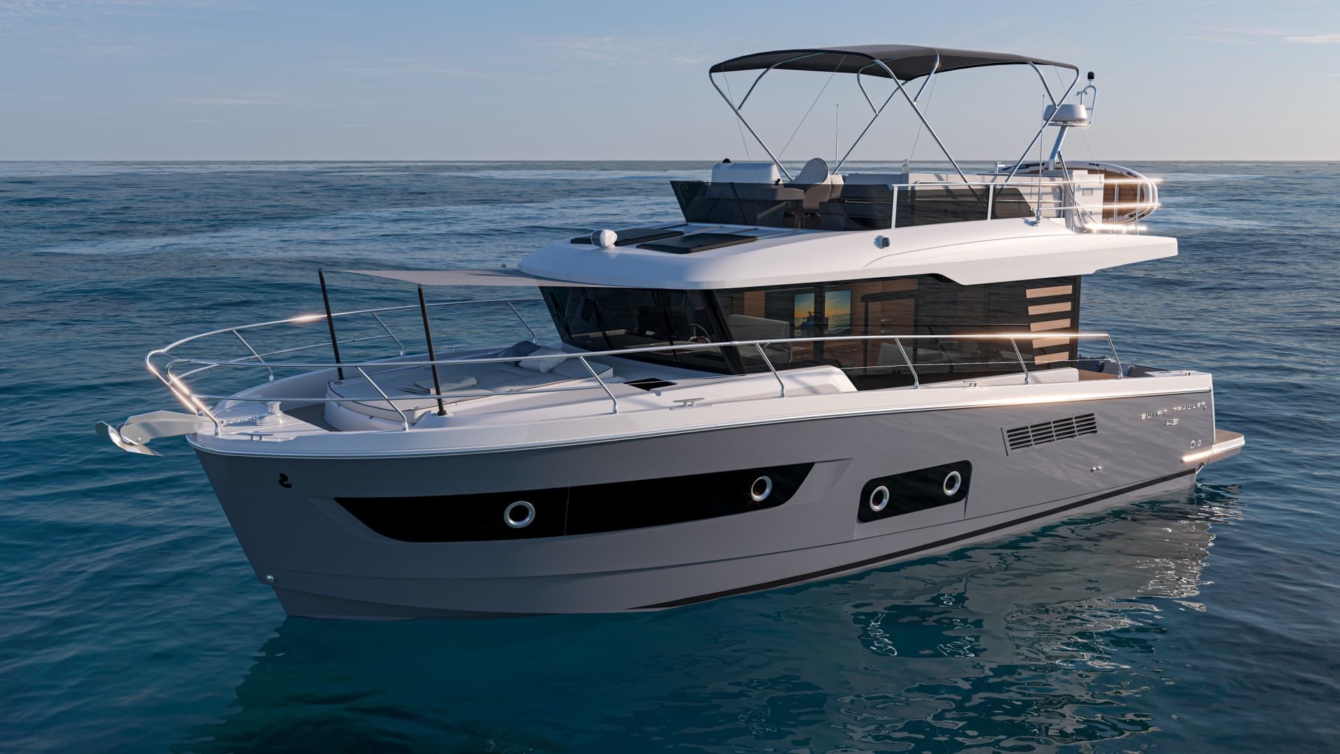 2027 Beneteau Swift Trawler 43 Fly for Sale in South Dartmouth, Massachusetts Trawler