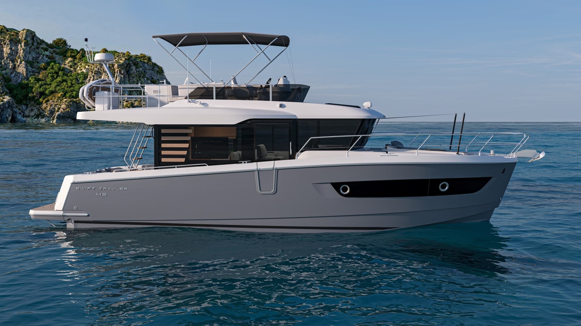 2027 Beneteau Swift Trawler 43 Fly for Sale in South Dartmouth, Massachusetts Trawler 4
