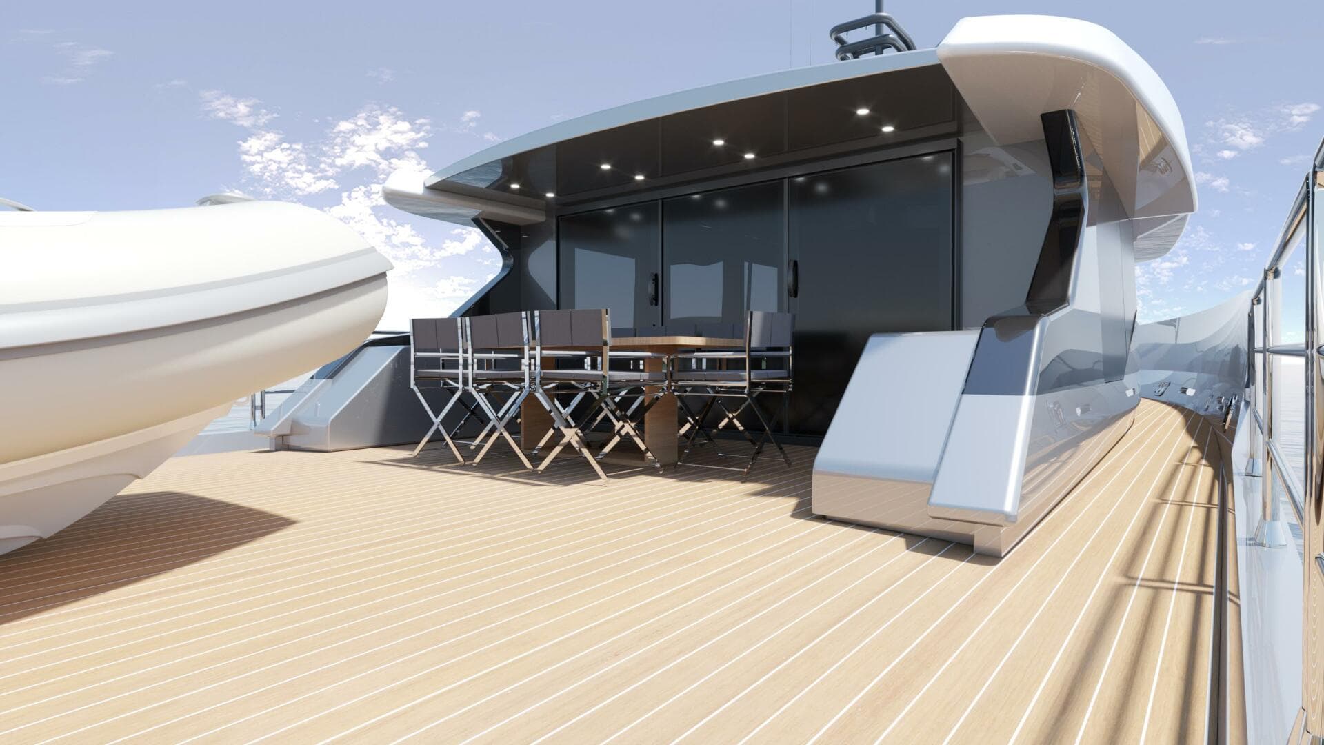 2027 Canados Yachts Oceanic 100 Shadow te koop in Miami, Florida Motor Yacht 4