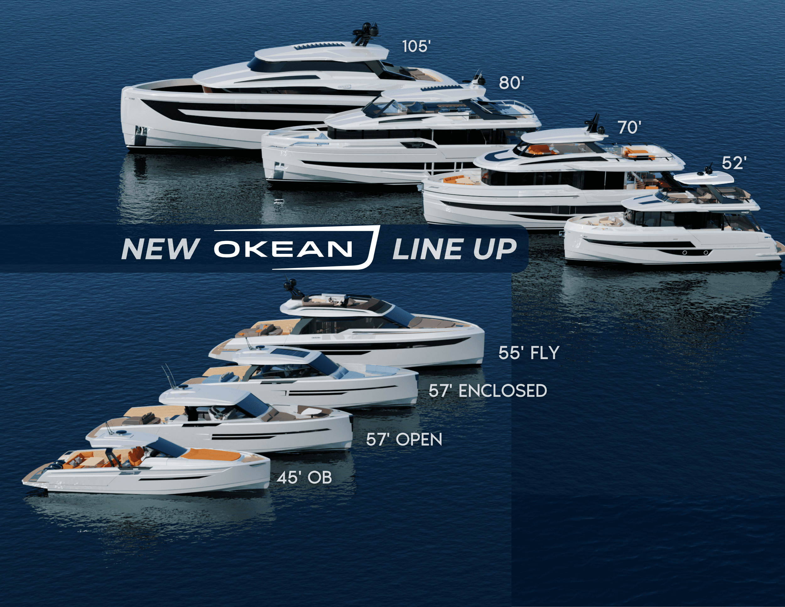2027 Okean 100 a la venta en Miami-Dade County, Florida Flybridge 2