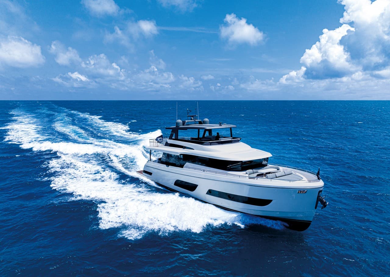 2027 Horizon V74 EVO zum Verkauf in Balearic Islands, ES Flybridge 3