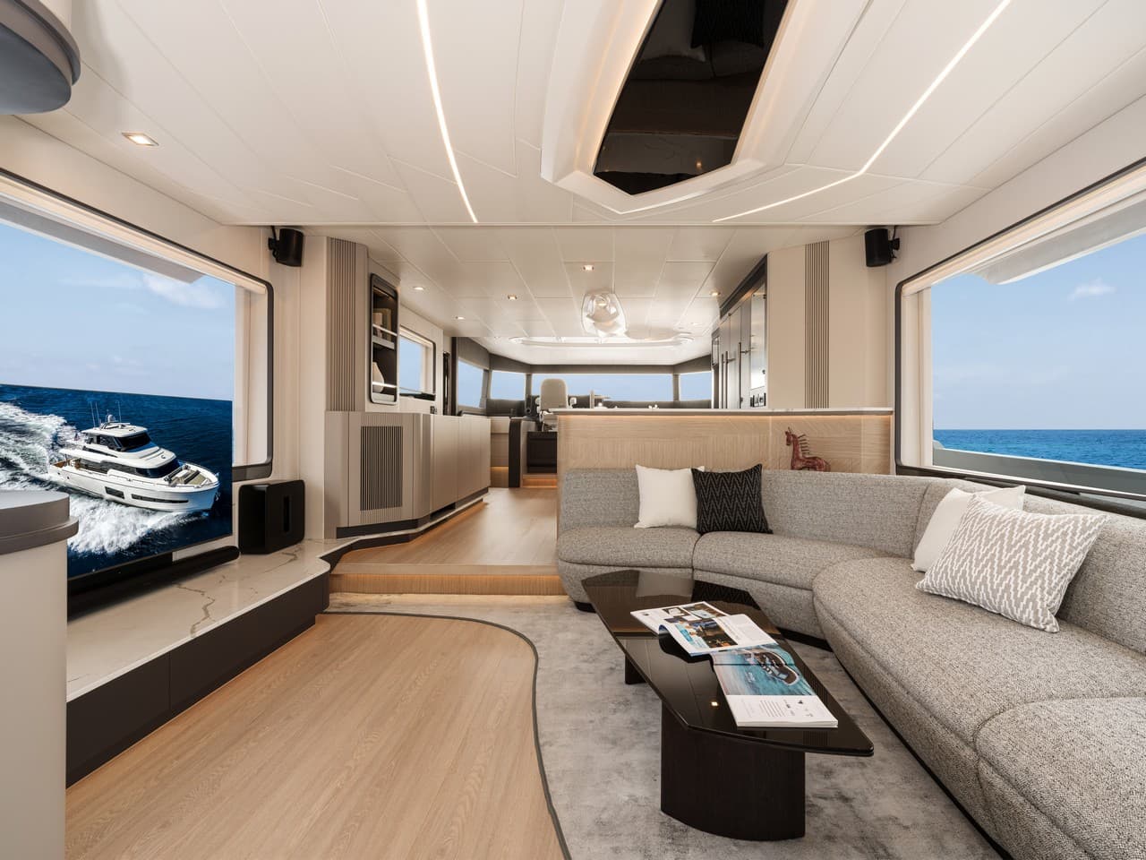 2027 Horizon V74 EVO zum Verkauf in Balearic Islands, ES Flybridge 5