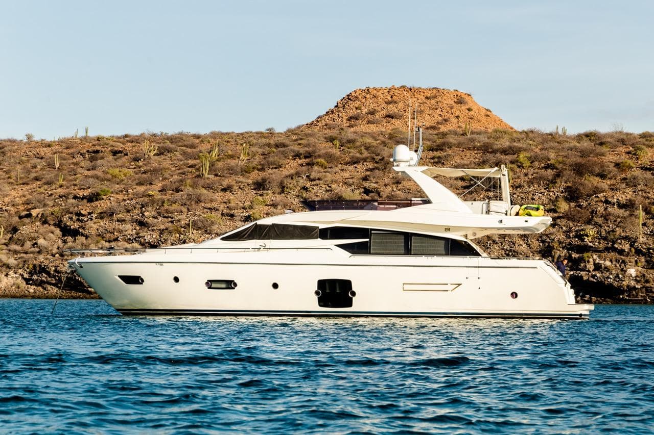 2013 Ferretti Yachts 720 zum Verkauf in La Paz, MX Flybridge 2