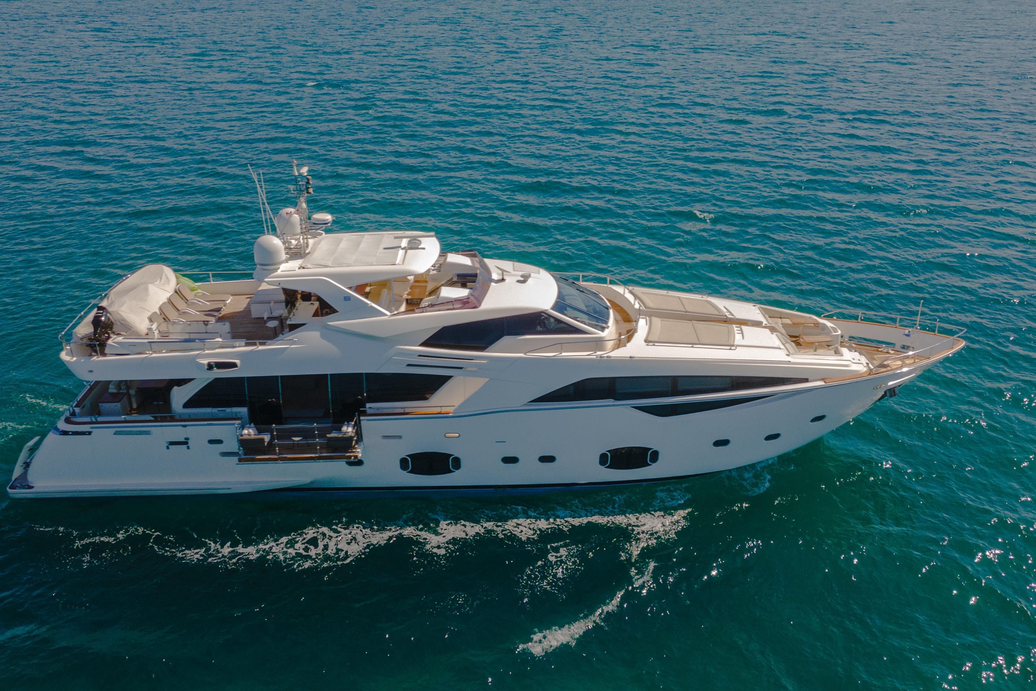 2012 Ferretti Yachts Custom Line 100 for Sale in La Paz, MX Flybridge 2