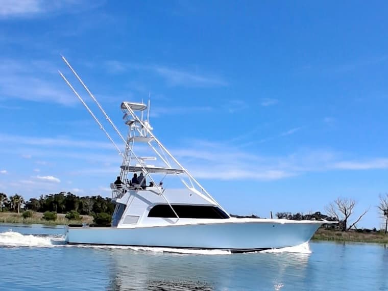 1986 Huckins Sport Fisherman for Sale in Yankeetown, Florida Sport Fishing 3
