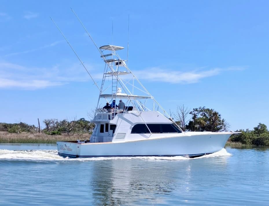 1986 Huckins Sport Fisherman for Sale in Yankeetown, Florida Sport Fishing 4