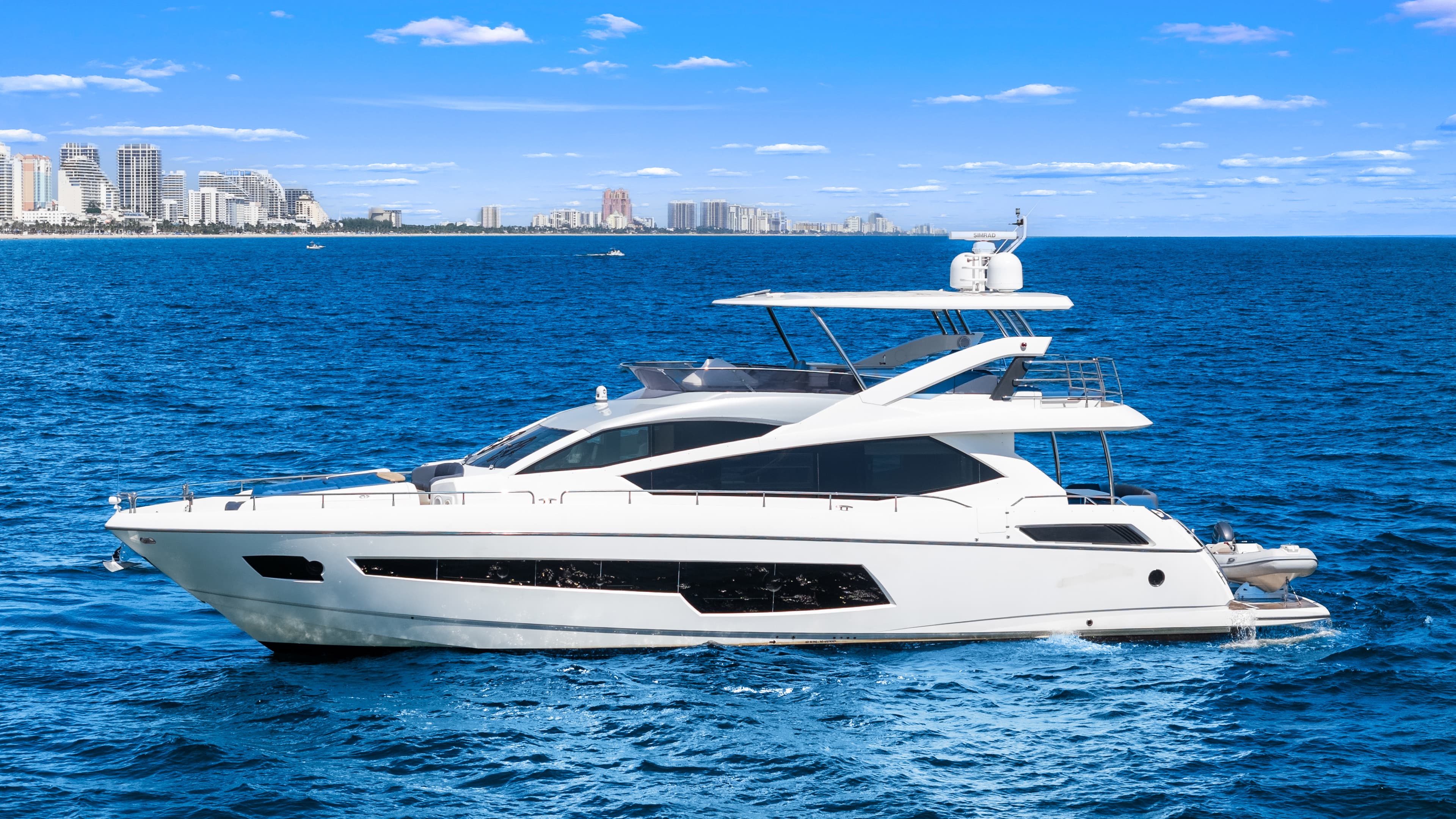2017 Sunseeker 75 Yacht zum Verkauf in Fort Lauderdale, Florida Flybridge