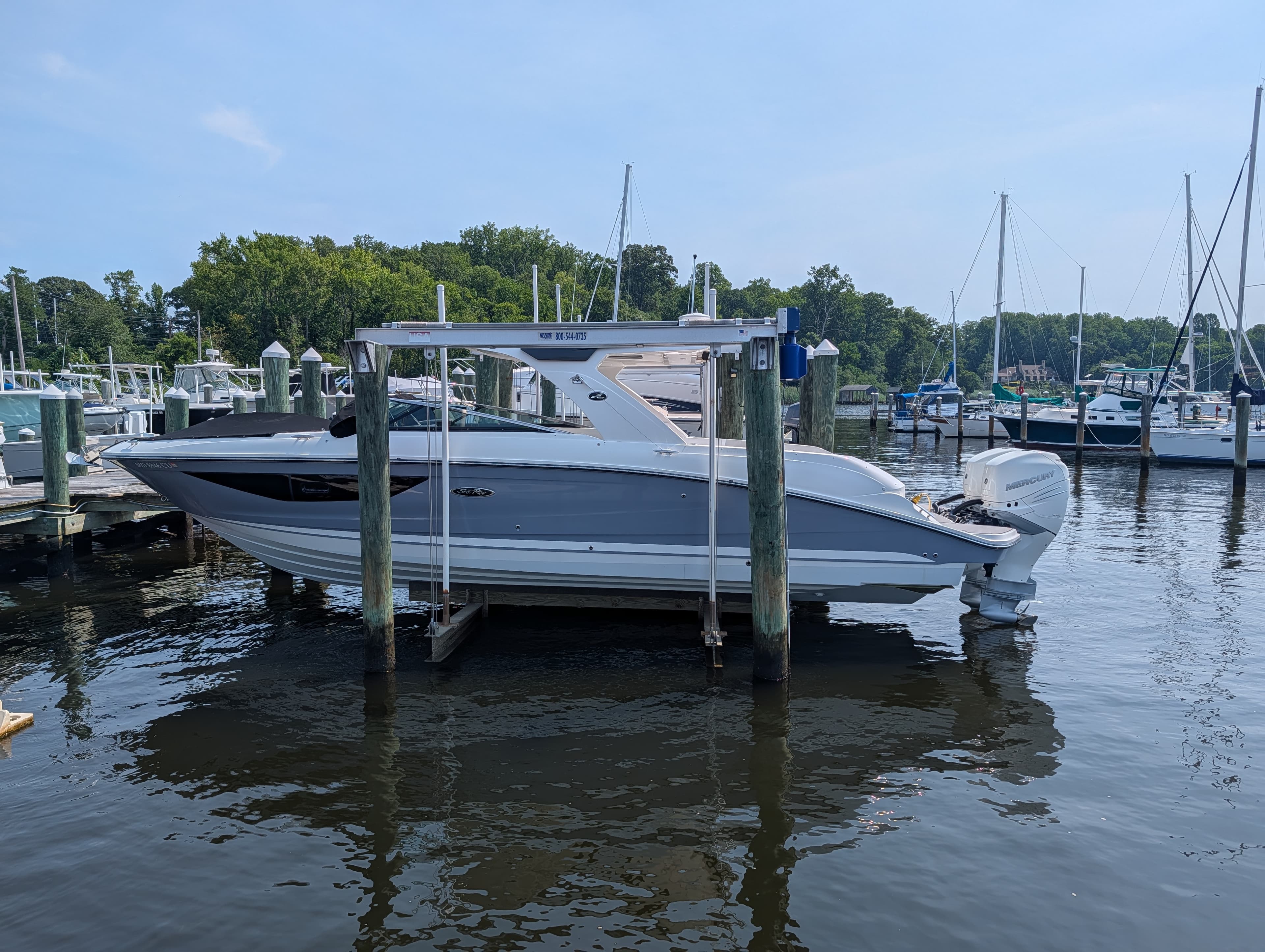2023 Sea Ray SLX 350 Outboard for Sale in Grasonville, MD Bowrider 4